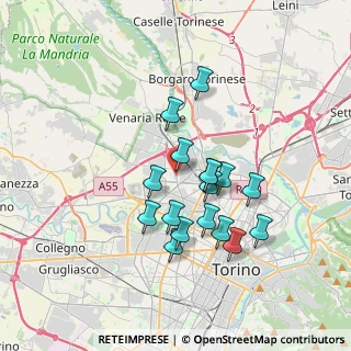 Mappa Strada Comunale di Altessano, 10151 Torino TO, Italia (3.04)