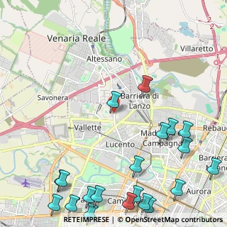 Mappa Strada Comunale di Altessano, 10151 Torino TO, Italia (3.3325)