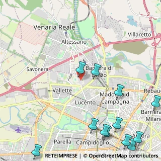 Mappa Strada Comunale di Altessano, 10151 Torino TO, Italia (3.26667)