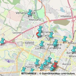 Mappa Strada Comunale di Altessano, 10151 Torino TO, Italia (3.014)