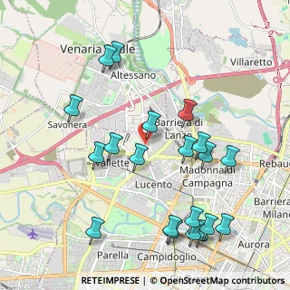 Mappa Strada Comunale di Altessano, 10151 Torino TO, Italia (2.3025)