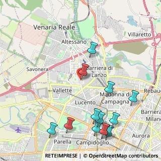 Mappa Strada Comunale di Altessano, 10151 Torino TO, Italia (2.61692)