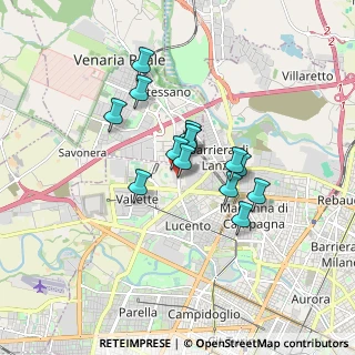 Mappa Strada Comunale di Altessano, 10151 Torino TO, Italia (1.24143)