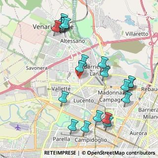 Mappa Strada Comunale di Altessano, 10151 Torino TO, Italia (2.376)