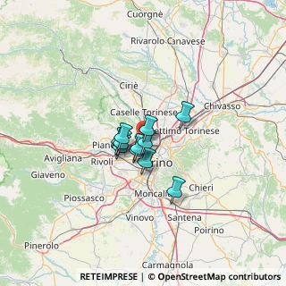 Mappa Strada Comunale di Altessano, 10151 Torino TO, Italia (6.86182)