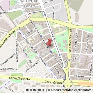 Mappa Via Venarìa, 51, 10148 Torino, Torino (Piemonte)