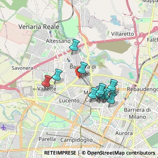 Mappa Via Cuniberti, 10151 Torino TO, Italia (1.59)
