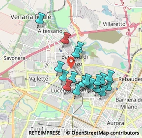 Mappa Via Cuniberti, 10151 Torino TO, Italia (1.54789)