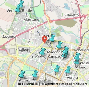 Mappa Via Cuniberti, 10151 Torino TO, Italia (2.61571)