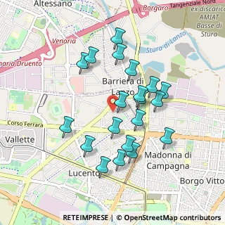 Mappa Via Cuniberti, 10151 Torino TO, Italia (0.8475)