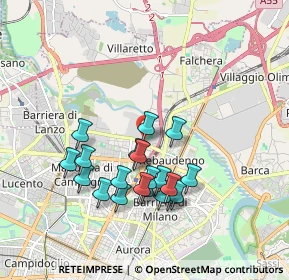 Mappa Via Guglielmo Reiss Romoli, 10148 Torino TO, Italia (1.688)
