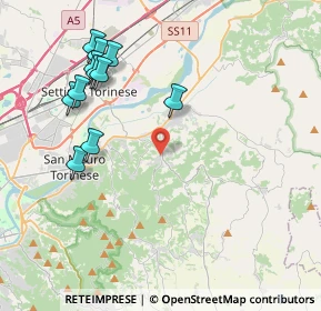 Mappa Via Vincenzo Monti, 10090 Castiglione Torinese TO, Italia (4.45)
