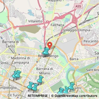 Mappa Via Vistrorio, 10155 Torino TO, Italia (3.47909)