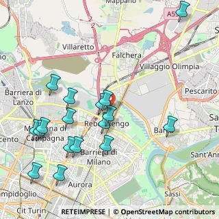 Mappa Via Vistrorio, 10155 Torino TO, Italia (2.33176)