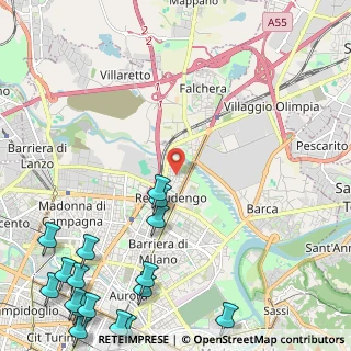 Mappa Via Vistrorio, 10155 Torino TO, Italia (3.59059)