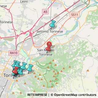 Mappa Parco Luigi Einaudi, 10099 San Mauro Torinese TO, Italia (6.64)