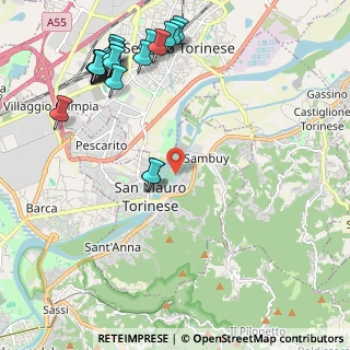 Mappa Parco Luigi Einaudi, 10099 San Mauro Torinese TO, Italia (2.7265)