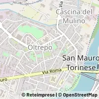 Mapa San Mauro Torinese