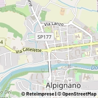 Hartă Alpignano