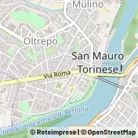 Karte San Mauro Torinese