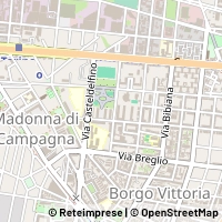 Mapa Torino