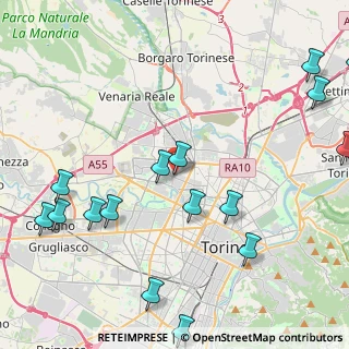 Mappa Corso Lombardia, 10151 Torino TO, Italia (5.96176)