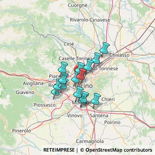 Mappa Corso Lombardia, 10151 Torino TO, Italia (9.37267)