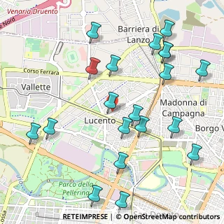 Mappa Corso Lombardia, 10151 Torino TO, Italia (1.2215)