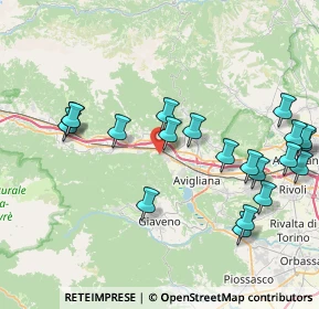 Mappa Sentiero 502, 10057 Sant'Ambrogio di Torino TO, Italia (9.102)