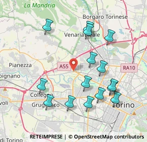 Mappa SS24, 10151 Torino TO, Italia (4.10867)