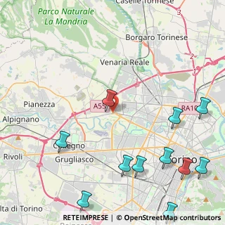 Mappa SS24, 10151 Torino TO, Italia (6.06909)