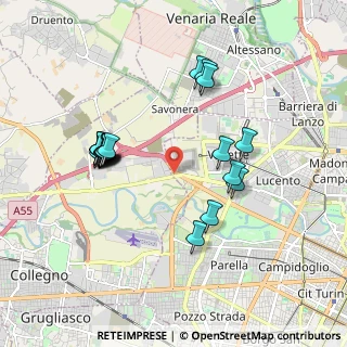 Mappa SS24, 10151 Torino TO, Italia (1.8215)
