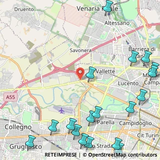 Mappa SS24, 10151 Torino TO, Italia (3.38333)
