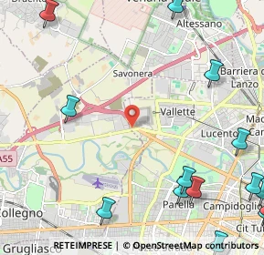 Mappa SS24, 10151 Torino TO, Italia (3.65563)