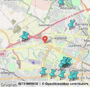 Mappa SS24, 10151 Torino TO, Italia (2.88643)