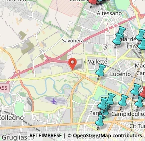 Mappa SS24, 10151 Torino TO, Italia (3.3515)
