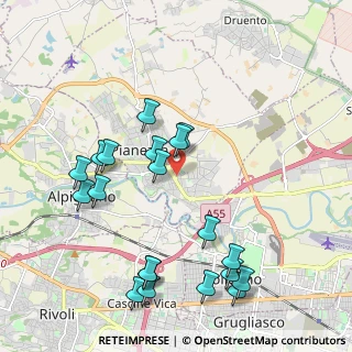 Mappa Piazzale Europa, 10044 Pianezza TO, Italia (2.2575)