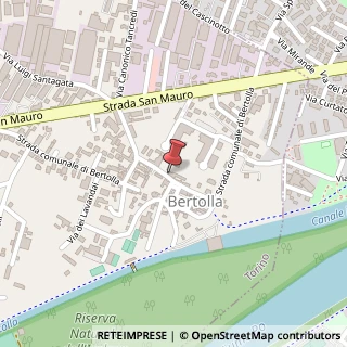 Mappa Strada Comunale di Bertolla, 119, 10156 Torino, Torino (Piemonte)