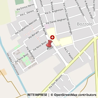 Mappa Via cristoforo colombo 46, 46012 Bozzolo, Mantova (Lombardia)