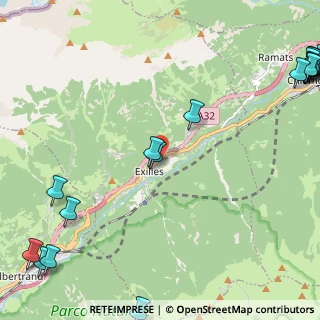 Mappa Via degli Alpini, 10050 Exilles TO, Italia (3.7755)