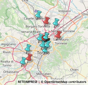 Mappa Via Aldo Manuzio, 10147 Torino TO, Italia (4.42867)