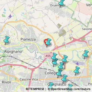 Mappa Via Biella, 10044 Pianezza TO, Italia (3.12)