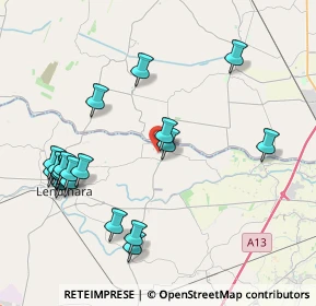 Mappa Via D.Bosco, 45020 Lusia RO, Italia (4.5875)