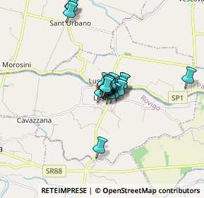 Mappa Via D.Bosco, 45020 Lusia RO, Italia (0.9885)