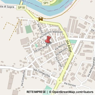 Mappa Piazza Papa Giovanni XXIII,  3, 45020 Lusia, Rovigo (Veneto)
