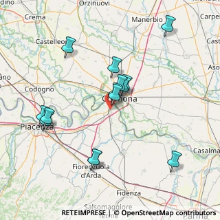 Mappa 29010 Castelvetro Piacentino PC, Italia (15.08214)
