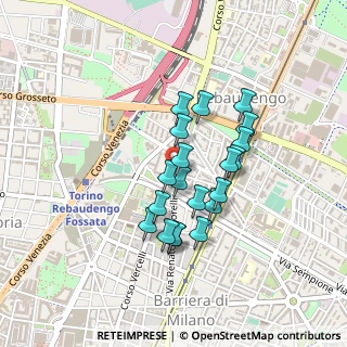 Mappa Corso Vercelli, 10155 Torino TO, Italia (0.3515)