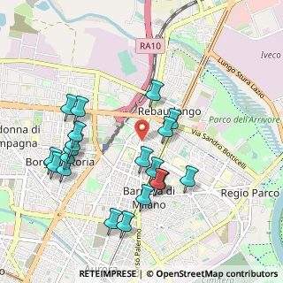 Mappa Corso Vercelli, 10155 Torino TO, Italia (1.031)