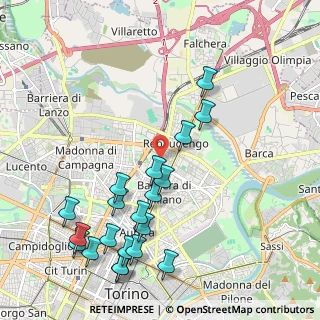 Mappa Corso Vercelli, 10155 Torino TO, Italia (2.4125)