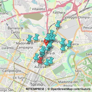 Mappa Corso Vercelli, 10155 Torino TO, Italia (1.251)